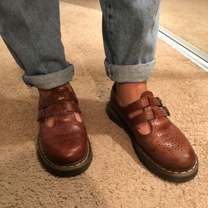 V I N T A G E Dr Martens Mary Janes Sandals